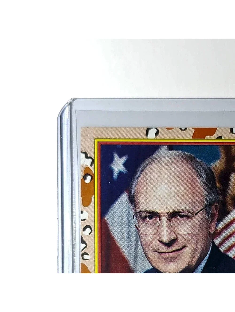 Dick Cheney 1991 Topps Desert Storm #3 Card